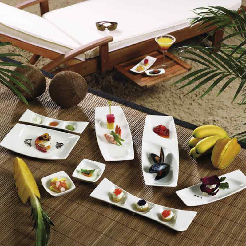 RAK MAZZA TWIN PLATE - Mabrook Hotel Supplies