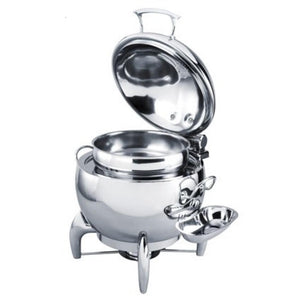 EXQUISITE CHAFING DISH SOUP POT - 11L - Mabrook Hotel Supplies