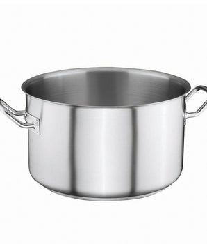 S/S STOCK POT, SEMI SATIN  - 26X16 CM - Mabrook Hotel Supplies