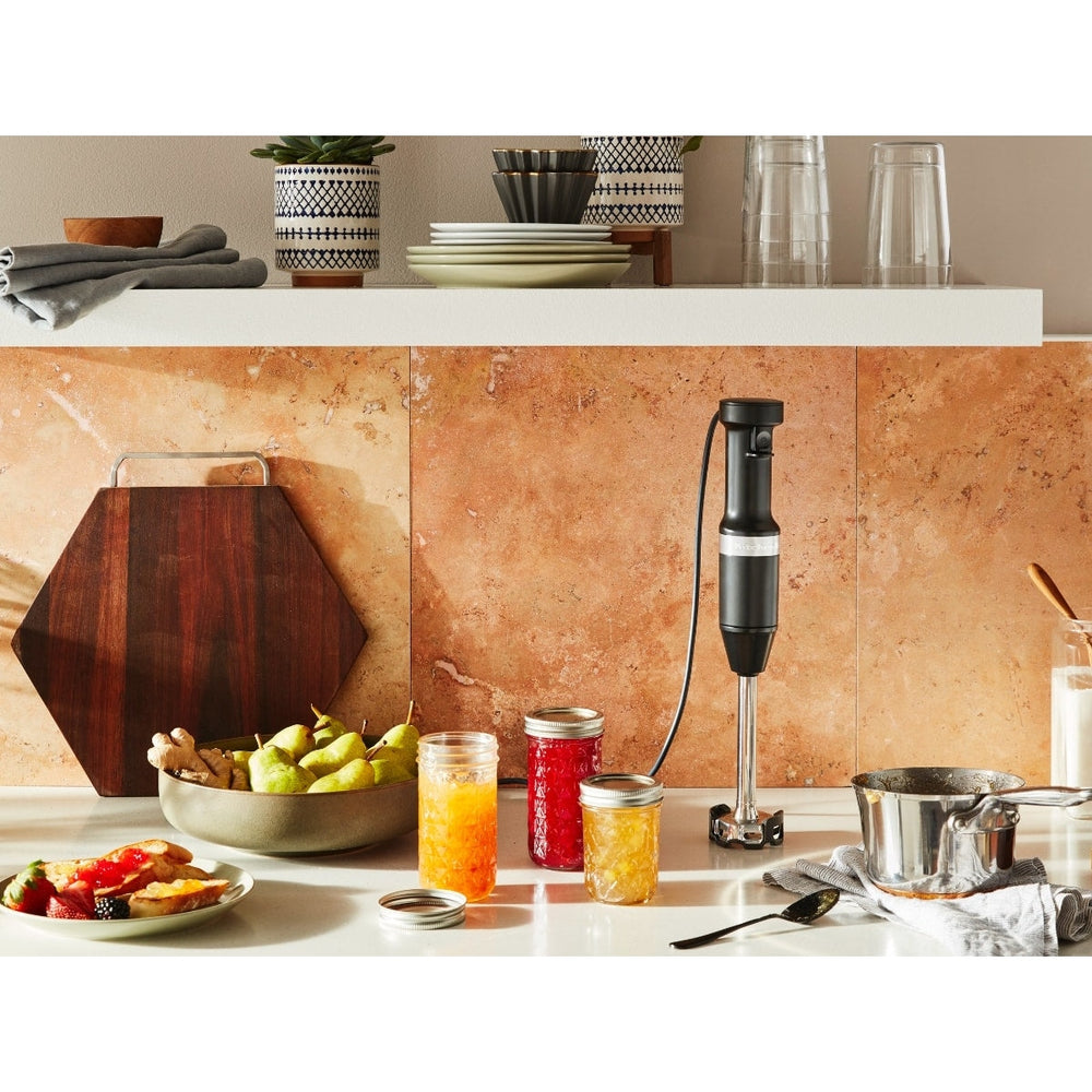 KITCHENAID HAND BLENDER - CLASSIC 5KHBV53 - ONYX BLACK - Mabrook Hotel Supplies