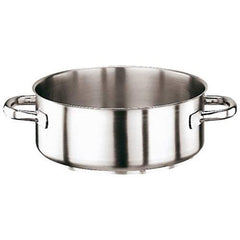 CASSEROLE POT 2 HANDLES 36CM S. 1000 S/STEEL - Mabrook Hotel Supplies