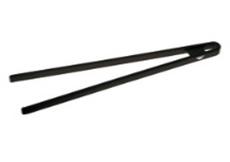 COOKING TONG 29CM SILICON BLACK - Mabrook Hotel Supplies