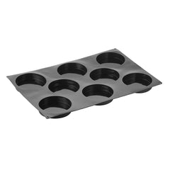"PROFESSIONAL MOULDS 600X400 "DISK" 140MM. 8 INDIENTS" - Mabrook Hotel Supplies