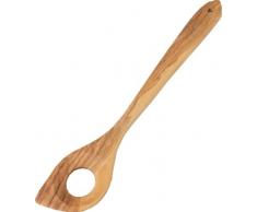 ROUND WOODEN SPOON WITH BEACK 30 CM. - Mabrook Hotel Supplies