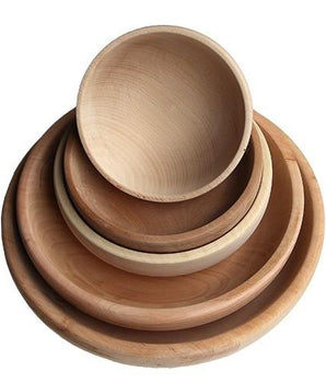 WOODEN BOWL DIAM. 15CM HIGH 6CM - Mabrook Hotel Supplies