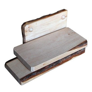 TAGLIERE CORTECCIA RETTT.C/4 PIEDINI WOODEN CHOPPING BOARD - Mabrook Hotel Supplies