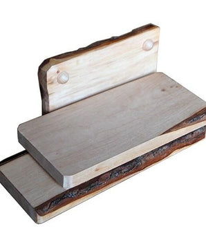 TAGLIERE CORTECCIA RETTT.C/4 PIEDINI WOODEN CHOPPING BOARD - Mabrook Hotel Supplies