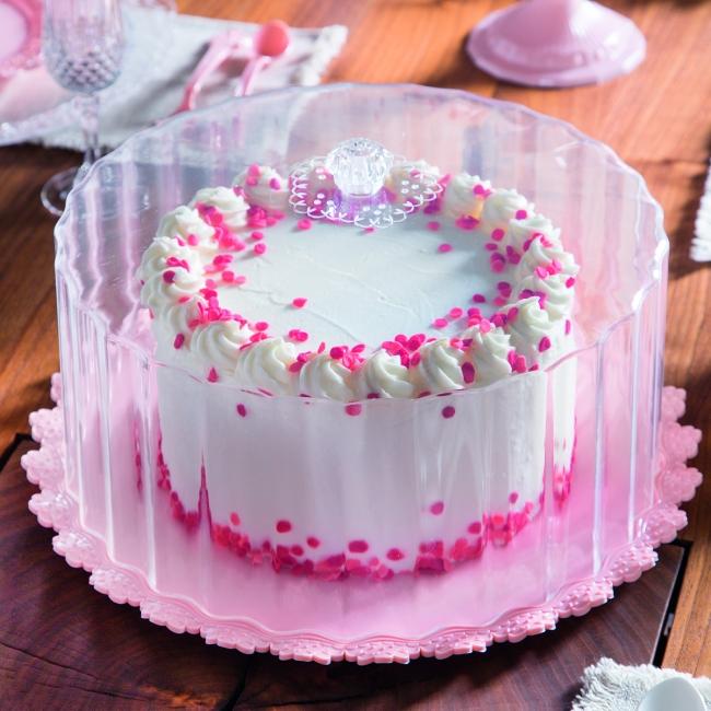 PAVONI BIG CAKE COVER TRANSPARENT - Mabrook Hotel Supplies