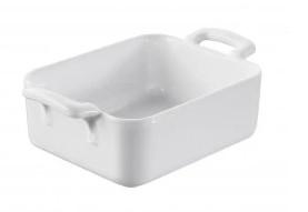 "BELLE CUISINE DEEP SQUARE BAKIND DISH, WHITE" - Mabrook Hotel Supplies