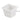 "001911 TIME SQUARE CUBE BOWL, WHITE, DIM: 6.5X6.5X4.7 CM, CA" - Mabrook Hotel Supplies