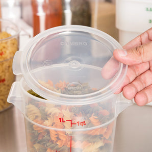 Cambro, Translucent Cover Fit for 1qt Food Storage Round Container - Mabrook Hotel Supplies