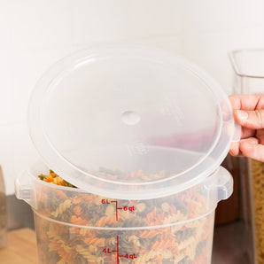 Cambro, Translucent Cover Fit for 6qt & 8qt Food Storage Round Container - Mabrook Hotel Supplies