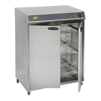 ROLLER GRILL DOUBLE DOOR VENTILATED HOT CUPBOARD - Mabrook Hotel Supplies
