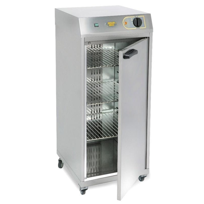 ROLLER GRILL SINGLE DOOR VENTILATED HOT CUPBOARD - Mabrook Hotel Supplies