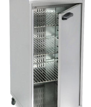 ROLLER GRILL SINGLE DOOR VENTILATED HOT CUPBOARD - Mabrook Hotel Supplies