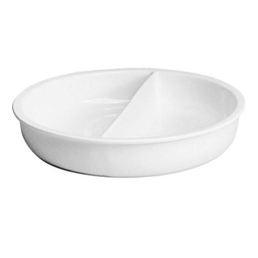 ROYALE PLAIN WHITE PORCELAIN INSERT FOR CHAFING DISH - Mabrook Hotel Supplies