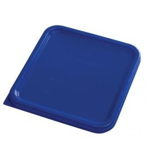 Rubbermaid Square Container Lid - Small Blue - 1980302 - Mabrook Hotel Supplies