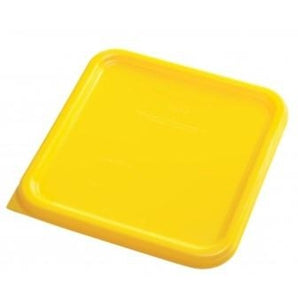 Rubbermaid Square Container Lid - Small Yellow - 1980303 - Mabrook Hotel Supplies