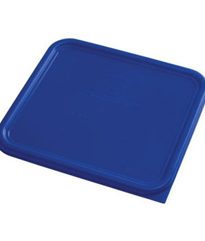 "SQ. CONTAINER - LID - LARGE BLUE" - Mabrook Hotel Supplies