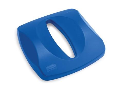 Rubbermaid Paper Recycle Top - Blue - Mabrook Hotel Supplies