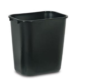 Rubbermaid Wastebasket 28 Qt - Black - Mabrook Hotel Supplies