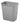 Rubbermaid Wastebasket 28 Qt - Gray - Mabrook Hotel Supplies