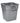 Rubbermaid Brute 28 GAL Square - Gray - Mabrook Hotel Supplies