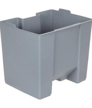 STEP-ON CONTAINER RIGID LINER GRAY - Mabrook Hotel Supplies