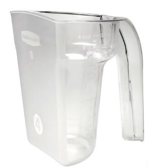 Rubbermaid FG9G5300CLR Bouncer™? Safety Portioning Scoop - 4 Cup / 32 Oz. - Mabrook Hotel Supplies