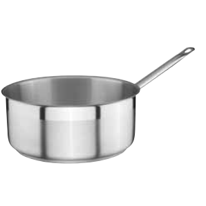 OZTI SAUCE PAN SEMI SATIN MIRROR FINISHED - Mabrook Hotel Supplies