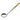 "CHINESE LADLE 4"" - WOODEN HANDLE" - Mabrook Hotel Supplies