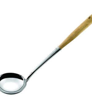 CHINESE LADLE 6" - WOODEN HANDLE - Mabrook Hotel Supplies