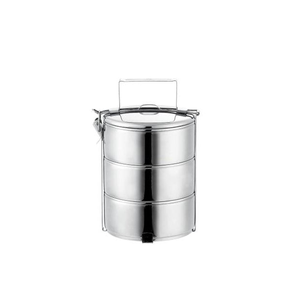 FOOD CARRIER 14 CM . 3 TIER - Mabrook Hotel Supplies
