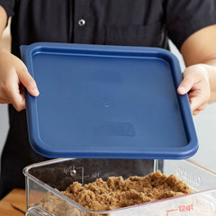 Cover Fit for 12qt, 18qt & 22qt Food Storage Square Container - Mabrook Hotel Supplies