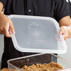 Cover Fit for 12qt, 18qt & 22qt Food Storage Square Container - Mabrook Hotel Supplies
