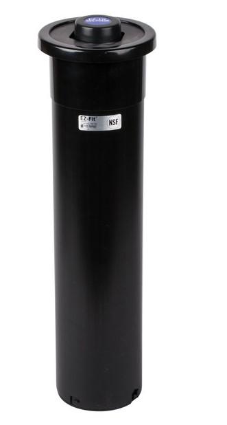 EZ-FIT CUP DISPENSER, ONE SIZE FITS ALL, APPROX. CUP SIZE 8-46 oz, TUBE LENGTH 23 1/4", CTR MOUNT BLACK GASKET - Mabrook Hotel Supplies