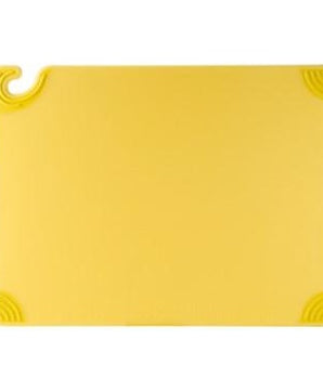 SAN JAMAR SAF-T-GRIP CUTTING BOARD YELLOW - 30.5*45.7*1.3 CM - Mabrook Hotel Supplies