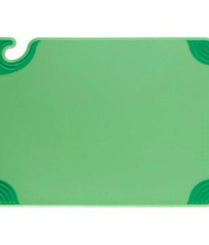 SAN JAMAR SAF-T-GRIP CUTTING BOARD GREEN - 38*50*11 CM - Mabrook Hotel Supplies