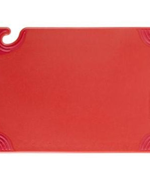 SAN JAMAR SAF-T-GRIP CUTTING BOARD RED - 38*50*11 CM - Mabrook Hotel Supplies