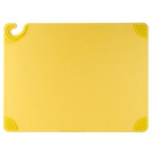 SAN JAMAR SAF-T-GRIP CUTTING BOARD YELLOW - 38*50*11 CM - Mabrook Hotel Supplies