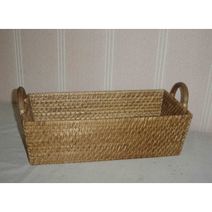 RECTANGULAR BASKET DIM: 36x18x14hcm - Mabrook Hotel Supplies