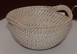 BAMBOO BASKET/ DIA: 27XH12CM - Mabrook Hotel Supplies