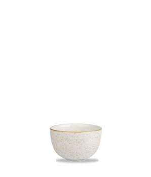 CHURCHILL STONECAST BARLE SUGAR BOWL - 8 OZ - Mabrook Hotel Supplies