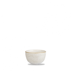 CHURCHILL STONECAST BARLE SUGAR BOWL - 8 OZ - Mabrook Hotel Supplies