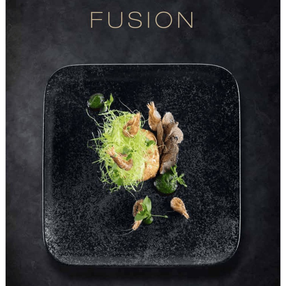 RAK AUREA-KARBON SQUARE PLATE - Mabrook Hotel Supplies