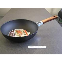 BLACK DEEP FRY PAN 30 CM. - Mabrook Hotel Supplies