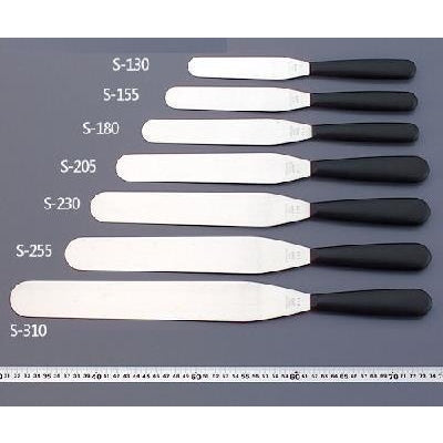 SPATULA W/PLASTIC HANDLE BLADE : 18CM - Mabrook Hotel Supplies