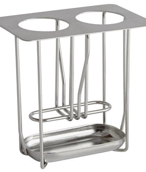 "VOLLRATH SQUEEZE BOTTLE HOLDER,S/S UNIT DROPS INTO 1/9 SIZE" - Mabrook Hotel Supplies