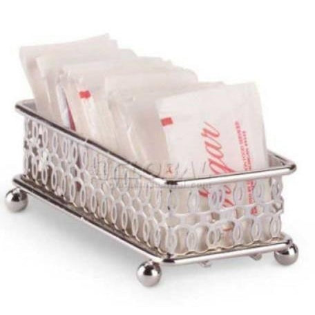"DRIPCUT SUGGAR CANDY, CHROME, 5"L X 2-1/8"W X 1-5/8"H" - Mabrook Hotel Supplies