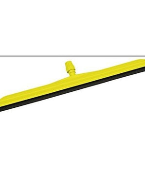 YELLOW PLASTIC FLOOR SQUEEGEE, BLACK RUBBER,DIA-45CM - Mabrook Hotel Supplies